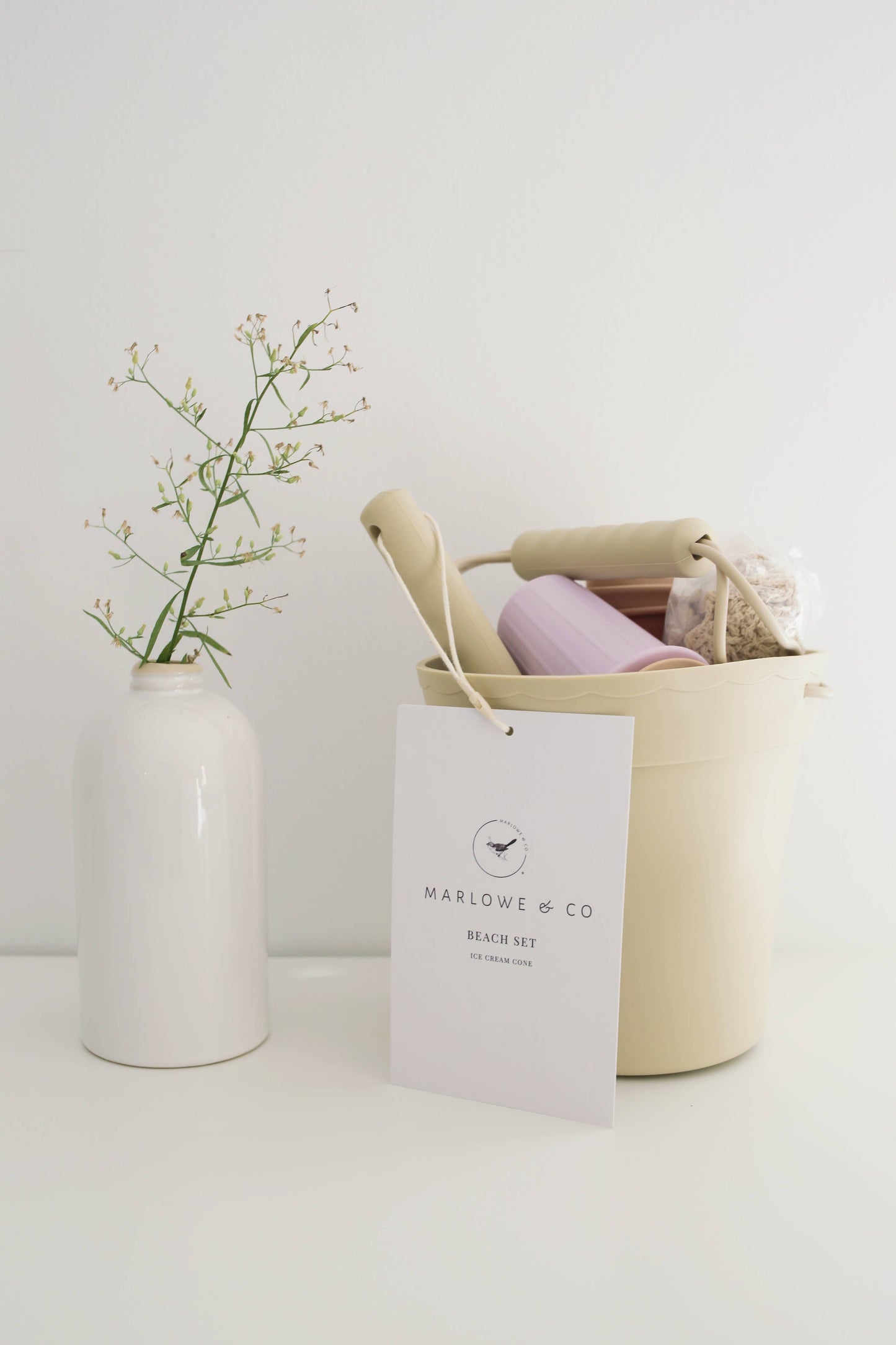 Classic Retro Silicone Ice Cream Beach Set